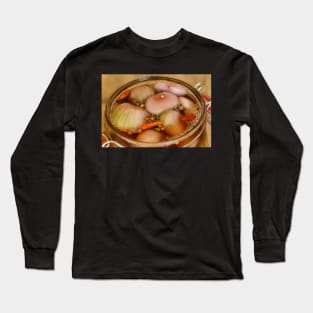 Allium cepa (Aggregatum Group) &#39;Red Sun&#39; Shallots Long Sleeve T-Shirt